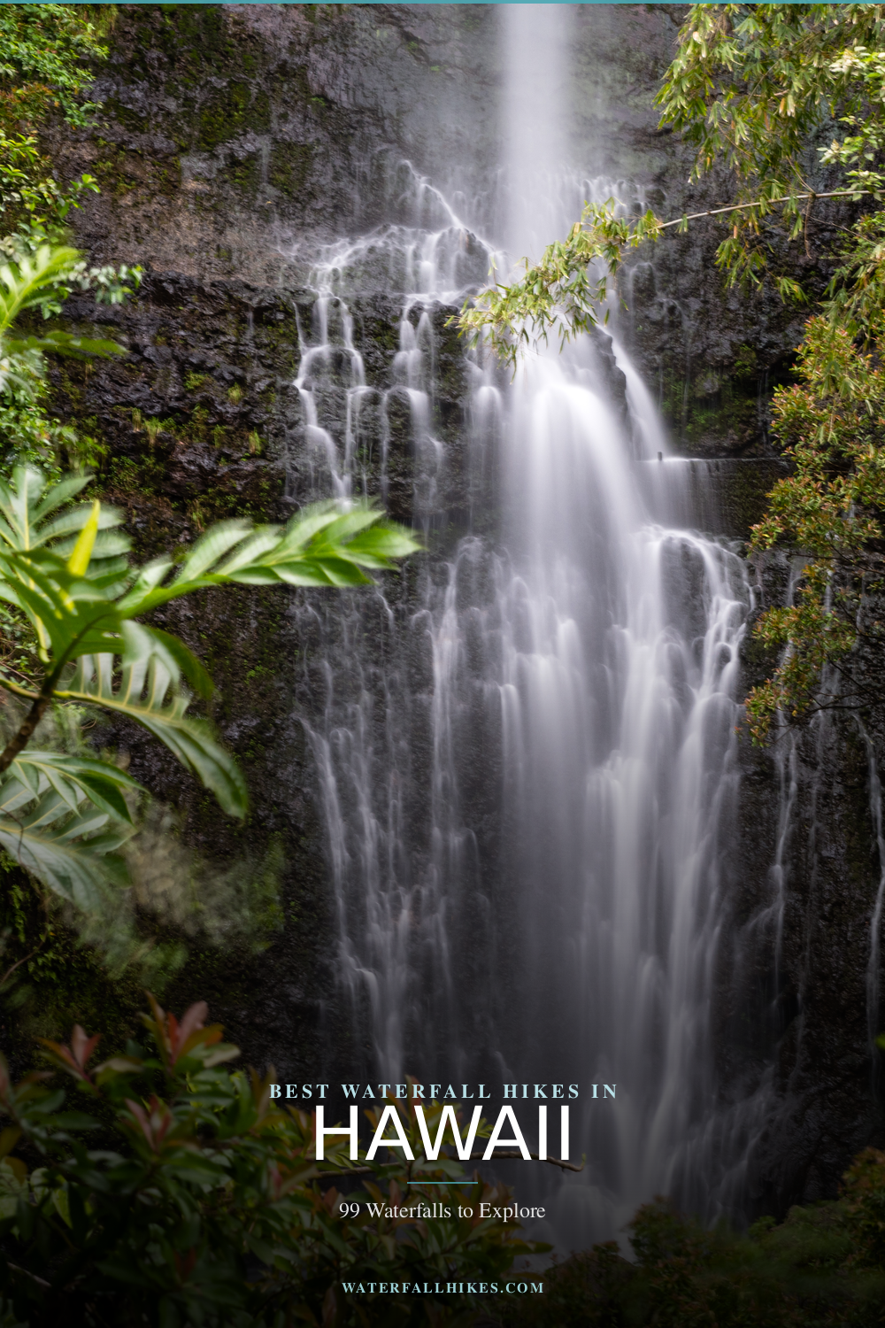 Hawaii Waterfall Hikes Pinterest Guide