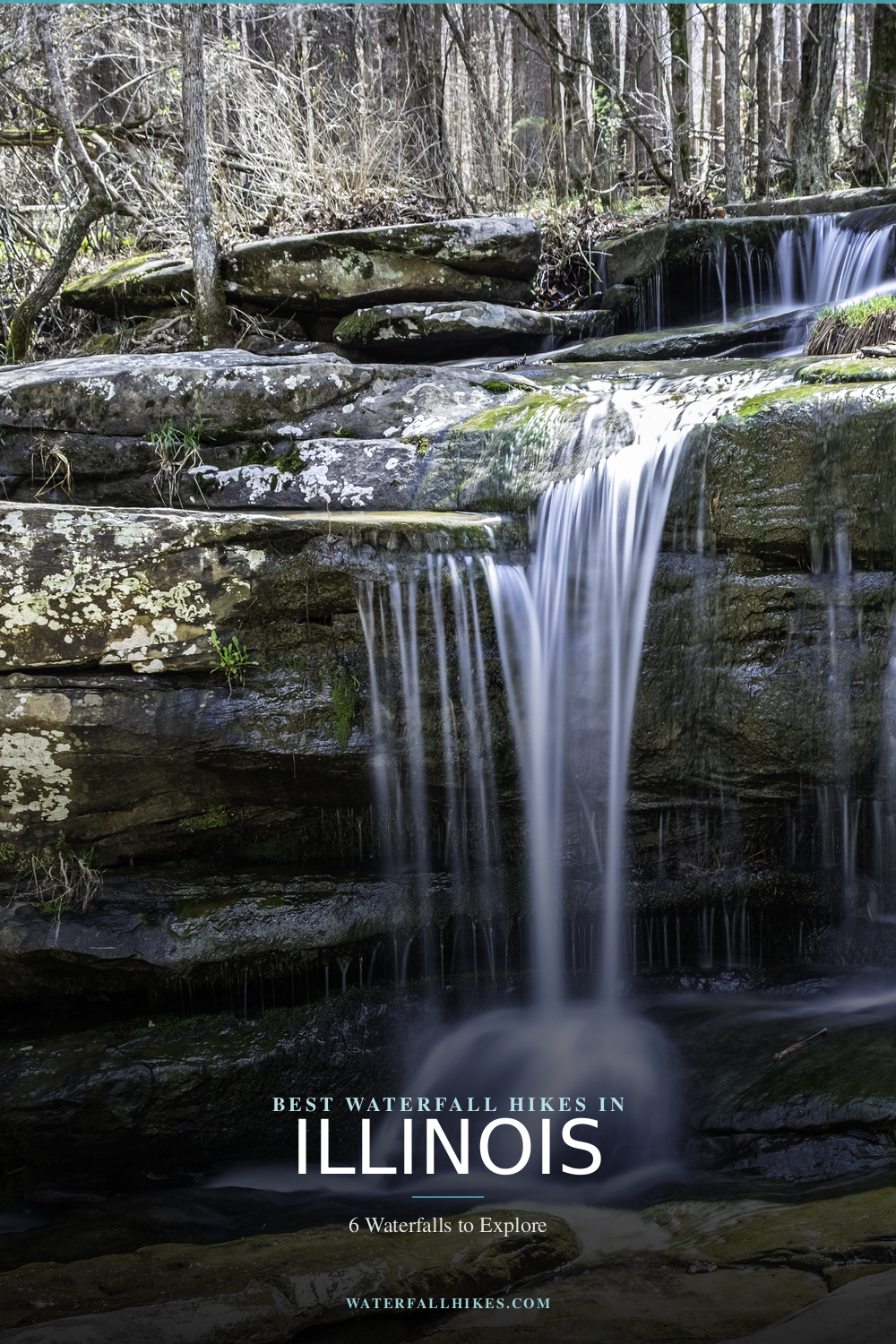 Illinois Waterfall Hikes Pinterest Guide
