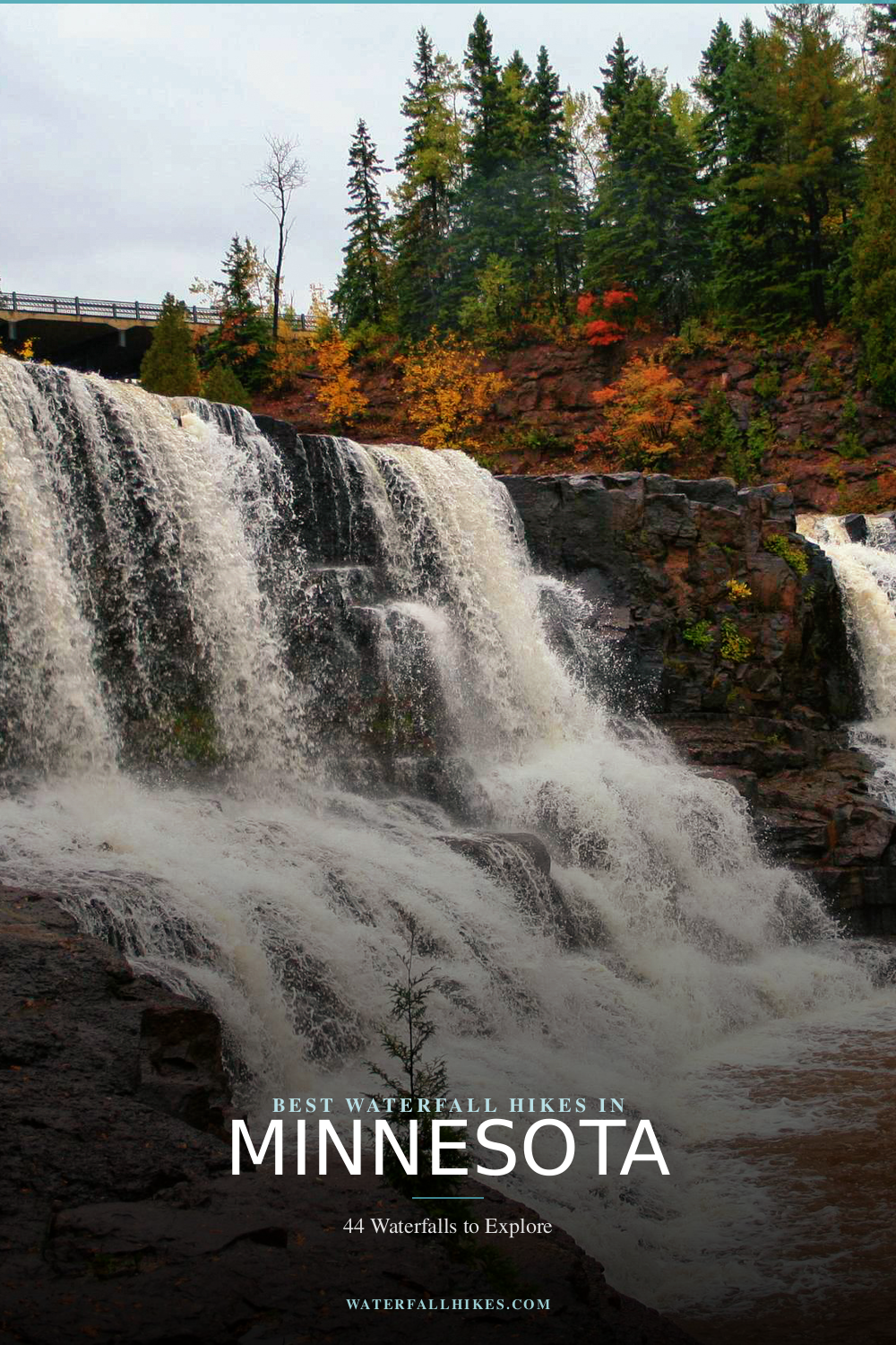 Minnesota Waterfall Hikes Pinterest Guide