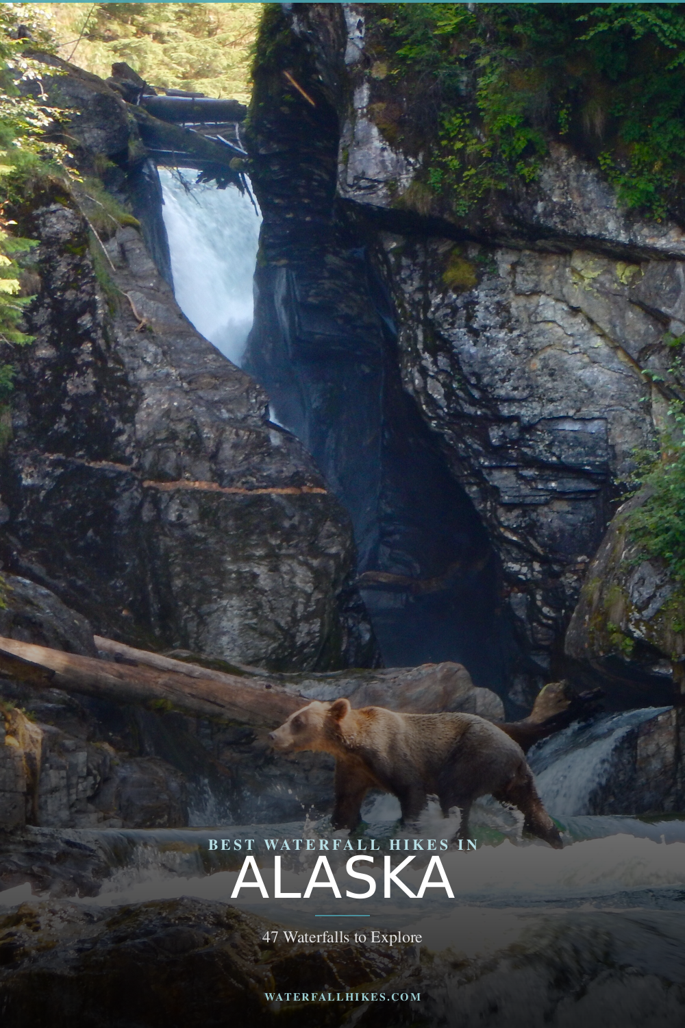 Alaska Waterfall Hikes Pinterest Guide