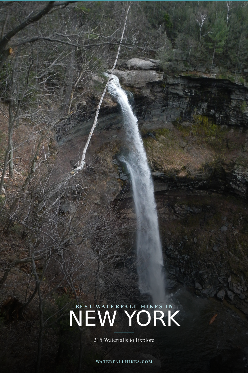 New York Waterfall Hikes Pinterest Guide