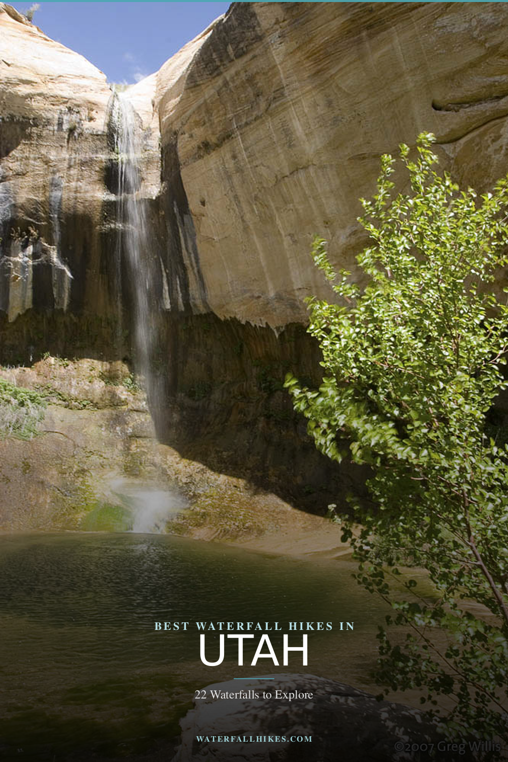 Utah Waterfall Hikes Pinterest Guide