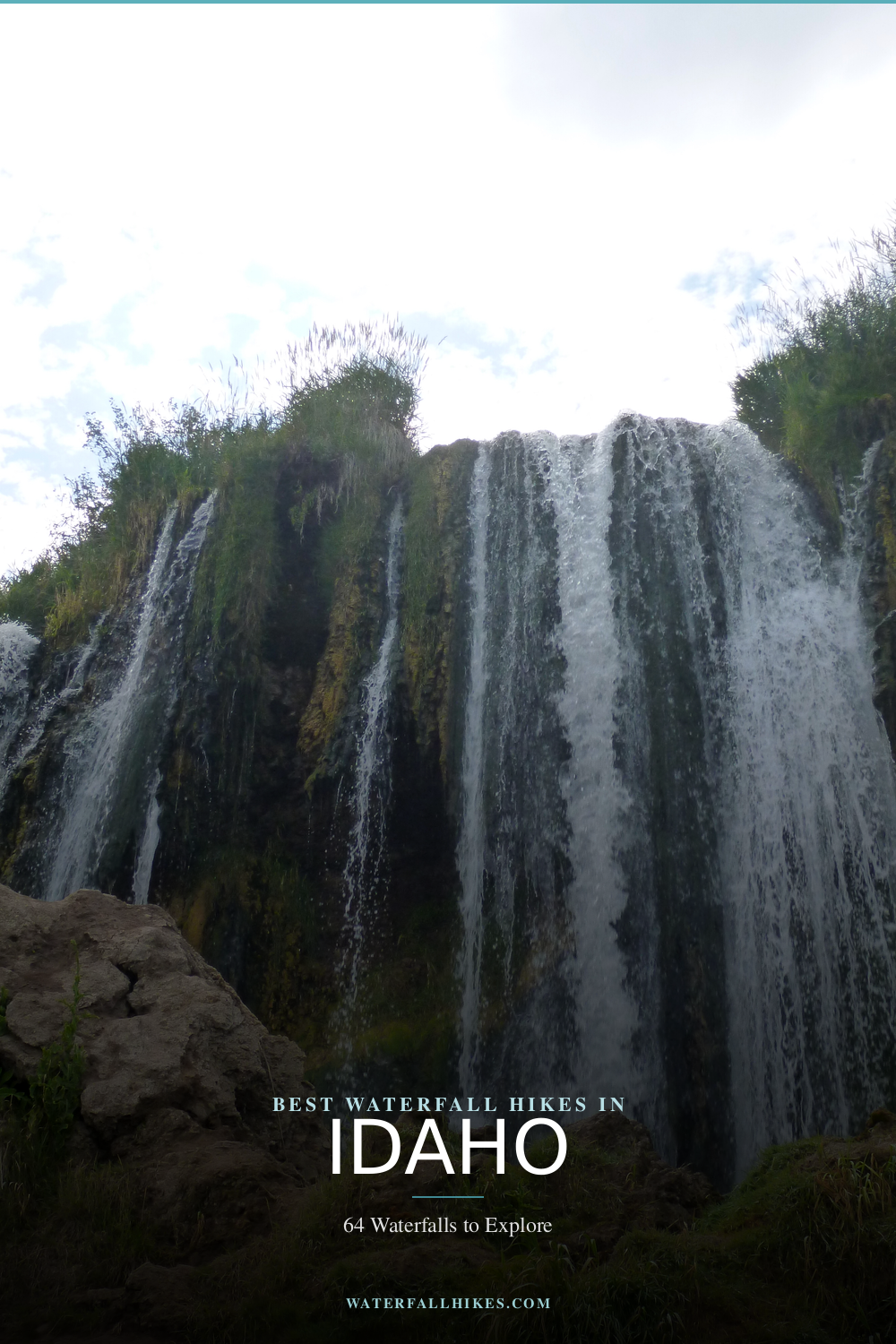 Idaho Waterfall Hikes Pinterest Guide
