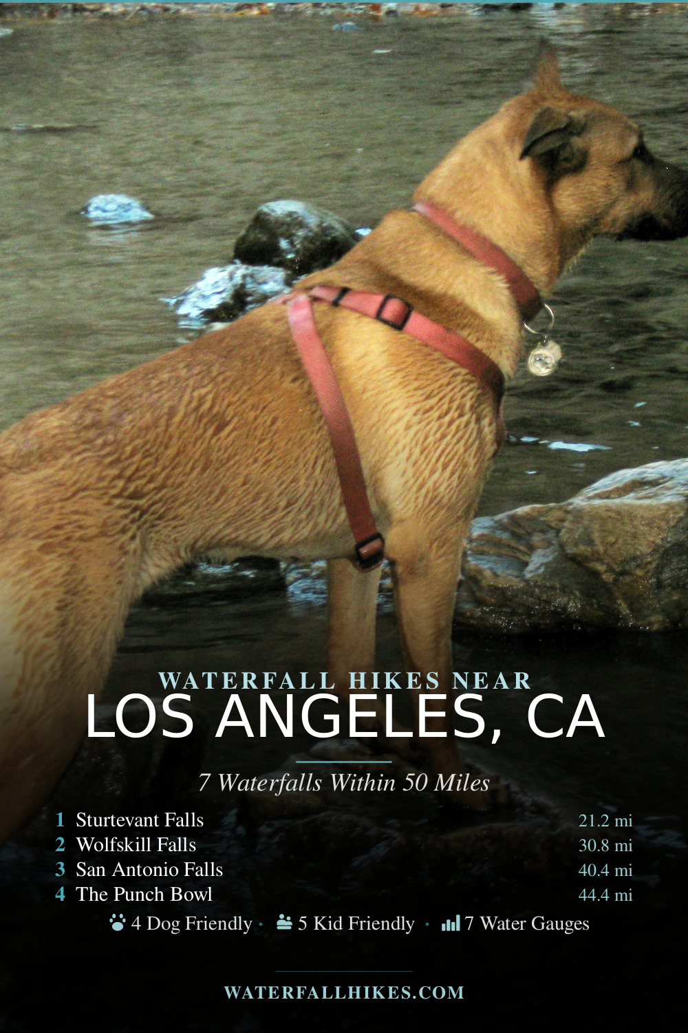Waterfall Hikes Near Los Angeles, CA Pinterest Guide
