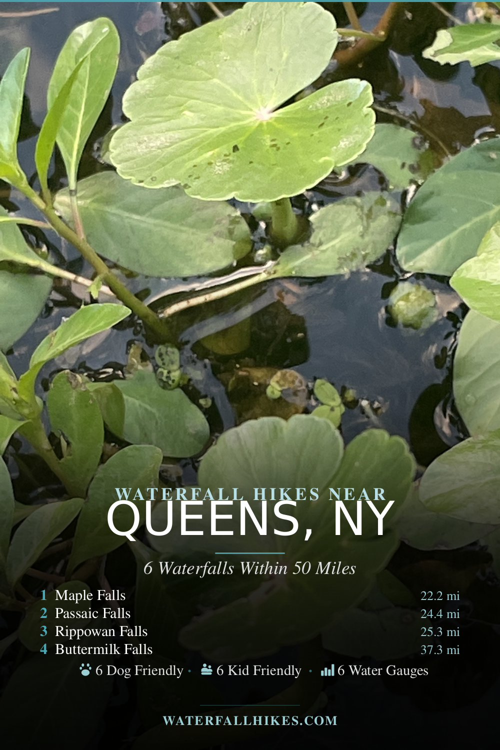 Waterfall Hikes Near Queens, NY Pinterest Guide